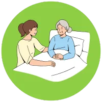 Health Care Services - Caring person